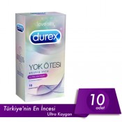 Durex Yok Ötesi Ultra Kaygan 10'lu Prezervatif